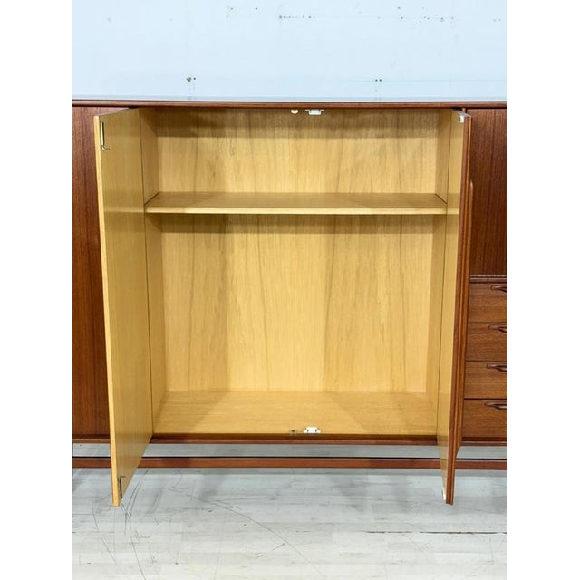Mid-Century Modern Teak Highboard, 1960s For Sale - Image 6 of 18