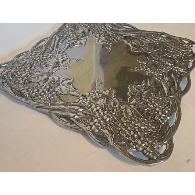 Vintage Arthur Court Grapevine Platter For Sale - Image 15 of 17