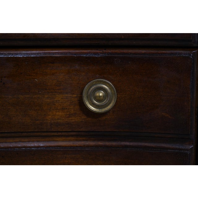Century Marble Top Cherry Server Cabinet For Sale - Image 12 of 18