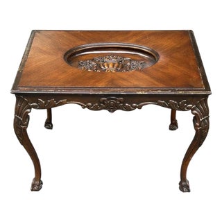 Antique Tray Top Table For Sale