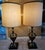A fabulous vintage pair of excellent quality Stiffel brass table lamps. American craftsmanship, Neoclassical baluster-form...