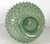 Green 20th Century MCM Italian Empoli Green Knobbly Pedestal Vase With Uv Glow For Sale - Image 8 of 16