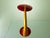 Metal Modernist Spanish Red Metal Desk Lamp Boomerang 2000 by Fase, 1960s For Sale - Image 7 of 17