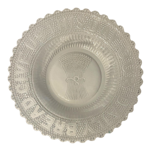 Antique Eapg Glass Dish