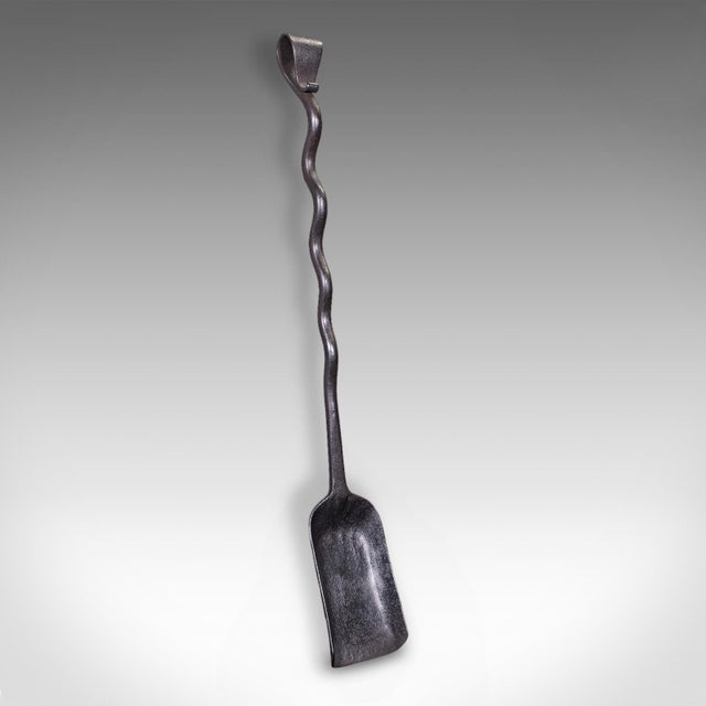 Black 4 Antique Country House Inglenook Fire Tools, English, Companion Set, Victorian For Sale - Image 8 of 12