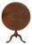 American Mahogany Tripod Table, 19th Century For Sale
