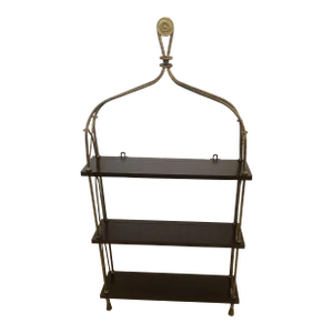 3 Tier Hanging or Free Standing Etagere Shelves