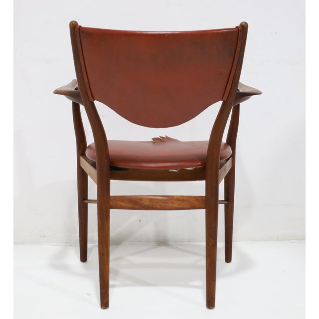 Finn Juhl for Bovirke Bo 46 Armchair in Teak For Sale - Image 10 of 11