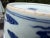 Important Antique Chinese Underglaze Blue & Red Porcelain Vase With Bats - Qianlong Style For Sale - Image 12 of 15