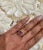 2.51 Carat Tourmaline Sapphire Diamond 14 Karat Rose Gold Cocktail Ring Affordable! Luxury! Fine jewelry! Fashion! This...