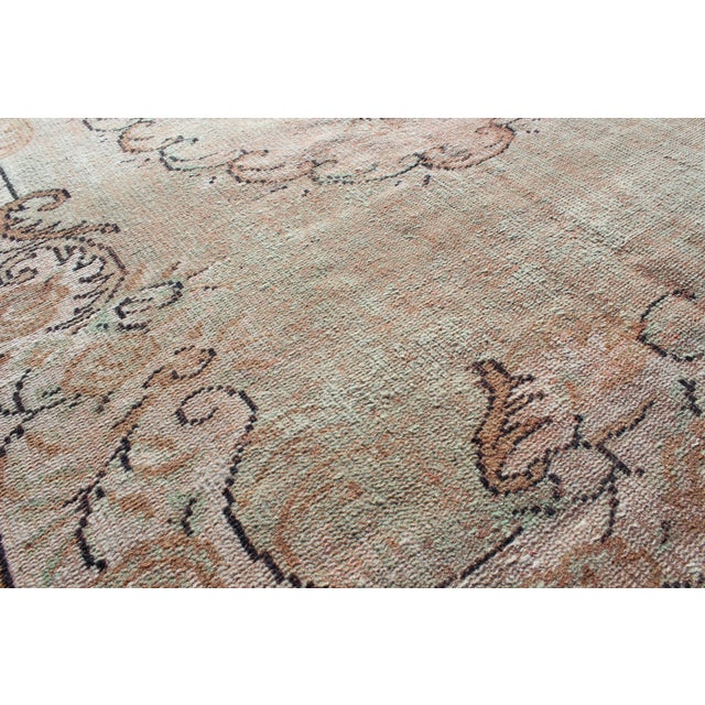 Shabby Chic Area Rug - 64"x111.5" For Sale In Raleigh - Image 6 of 10