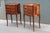 1920s Pair of French Louis XV Style Rosewood Side Tables Nightstands For Sale - Image 13 of 14