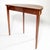 Wood Mid 20th Century RBC Neoclassical Directoire Mahogany Inlay Demilune Table For Sale - Image 7 of 12