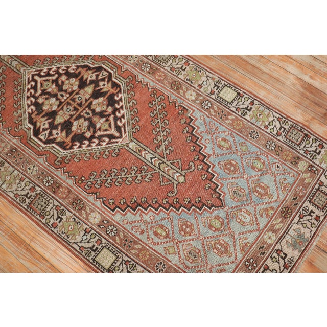Tribal Persian Antique Runner, 2'10'' X 6'9'' For Sale In New York - Image 6 of 7