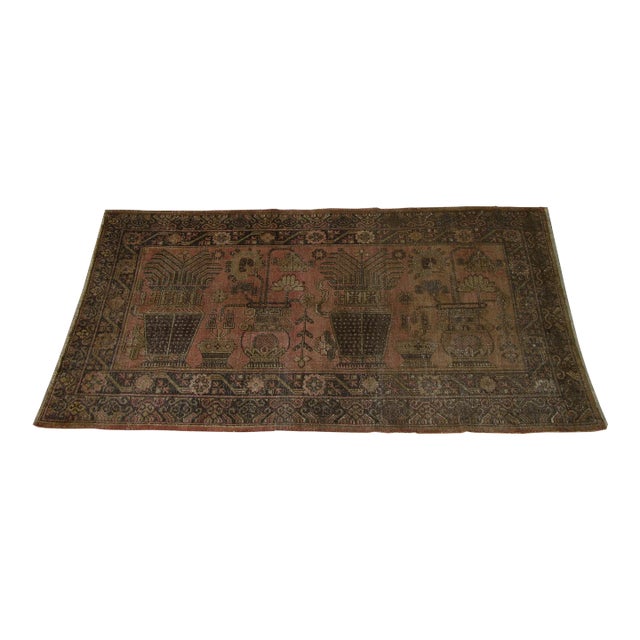 Late 19th Century Vintage Samarkand Rug For Sale