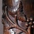 Art Nouveau French Walnut Pedestal Column, 1950s, Set of 2 For Sale - Image 3 of 14