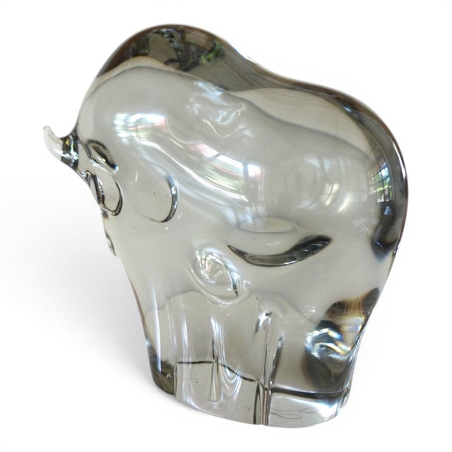 1970s Murano Glass Bull Sculpture by Livio Seguso, 1970s For Sale - Image 5 of 16