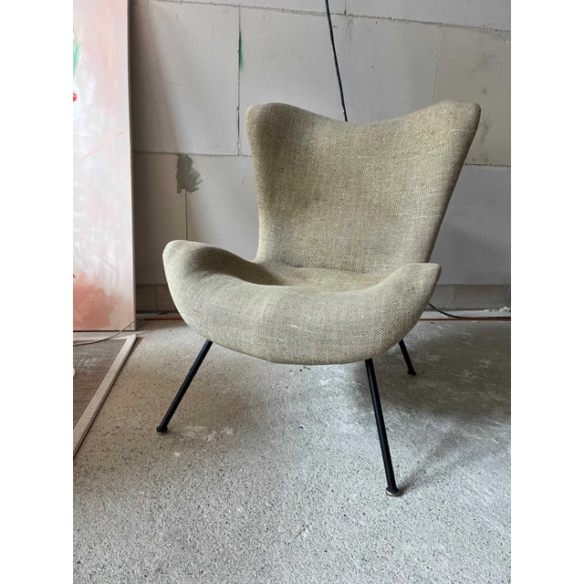 Metal Madame Chair by Fritz Neth for Correcta, 1950s For Sale - Image 7 of 10