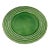 Vintage Green Platter For Sale
