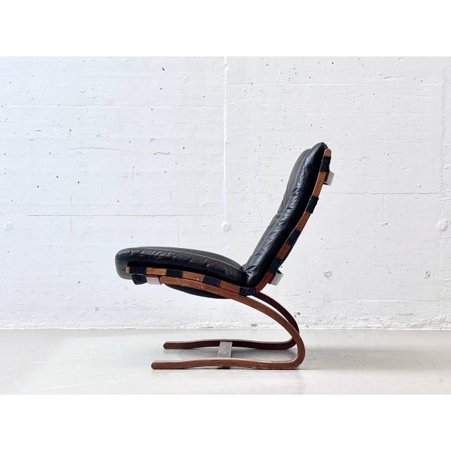 Mid-Century Modern Kengu Lounge Chair by Elsa & Nordahl Solheim for Rybo, 1970s For Sale - Image 3 of 16