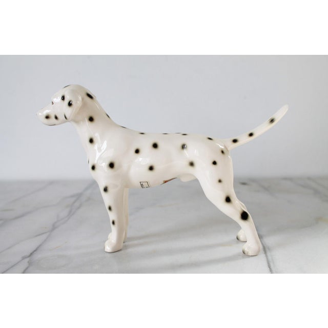 Ceramic Vintage Lefton Dalmatian Figurine For Sale - Image 7 of 11