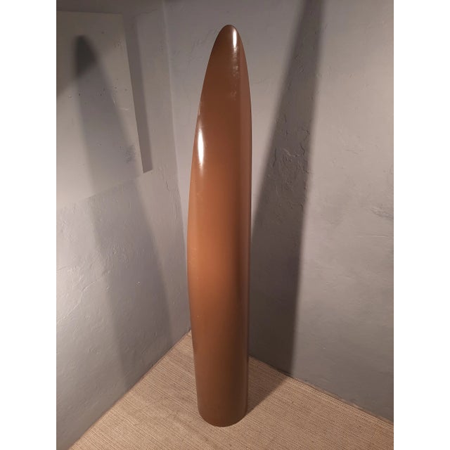 Unghia Floor Mirror in Brown Plastic, 1970s For Sale - Image 9 of 11