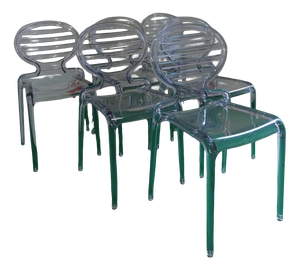 Cocca Chairs by L. Battaglia for Scab, 2014, Set of 6