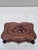 French Black Forest Carved Wood Box Circa 1900. Flowers & leaves. H / 4.5 inches. 7 by 4.8 inches.