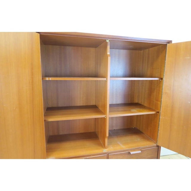 1960s Tall Teak Sideboard, Denmark, 1960s For Sale - Image 5 of 11