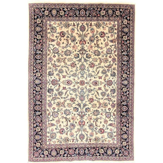 Middle Eastern Rug in Wool For Sale - Image 5 of 7