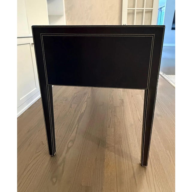 Bernhardt Modern Clarendon Bernhardt Leather Desk For Sale - Image 4 of 12