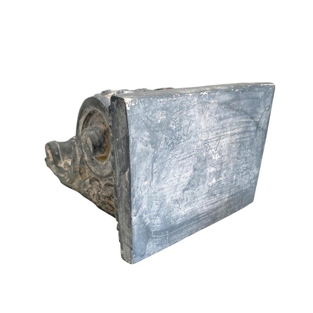 1990s Acanthus Leaf Extra Large Wall Hanging Corbel For Sale - Image 9 of 12