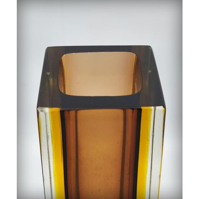 1950s Sommerso Murano Glass Vase by Flavio Poli, Italy, 1950s For Sale - Image 5 of 18