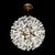 Mid-Century Brass & Crystal Sputnik Chandelier by Emil Stejnar for Rupert Nikoll For Sale - Image 10 of 18