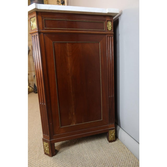 Wood Antique Louis XVI Buffet, 1800s For Sale - Image 7 of 12