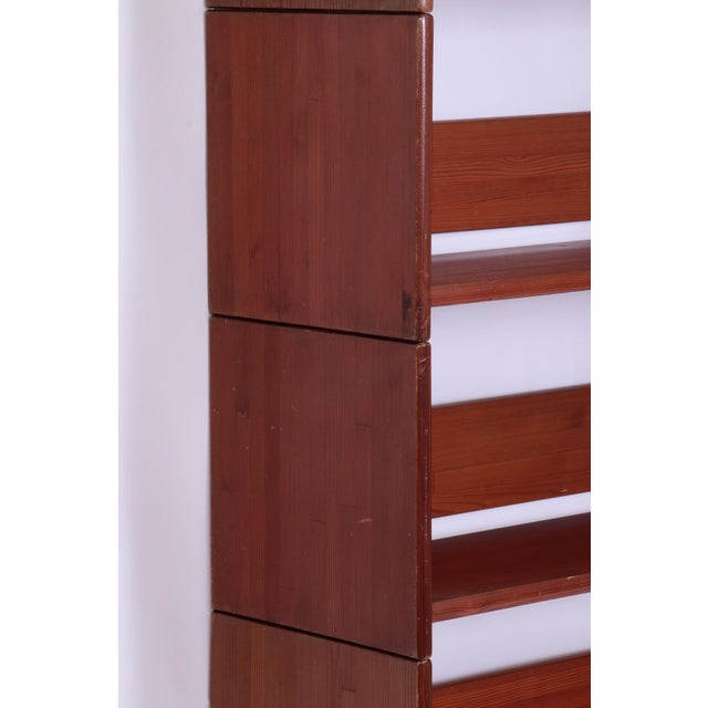 1950s Bookcase by Ilmari Tapiovaara for Laukaan Puu, Finland, 1955, Set of 6 For Sale - Image 5 of 12