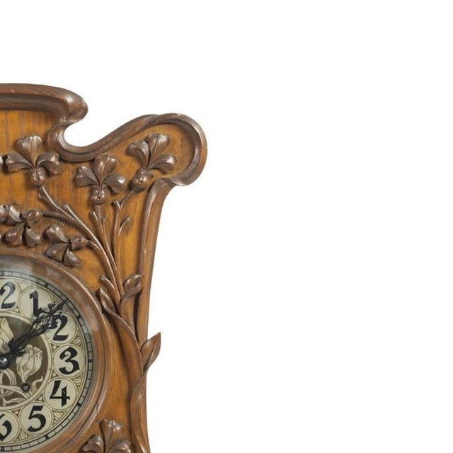 19th Century Wall Clock For Sale - Image 4 of 6