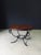 Rustic Oak and Wrought Iron Coffee Table, Belgium, 1950s For Sale - Image 15 of 15