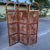 1970s Arched Rattan Sunburst Room Divider For Sale - Image 4 of 8