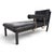 Baisity Chaise Longue in Leather by Antonio Citterio for B&B Italia / C&B Italia, 1980s For Sale - Image 12 of 18