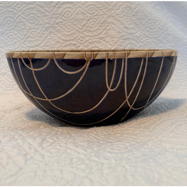 1990s Gio Ponti for Richard Ginori Limited Edition "Donatella" Porcelain Bowl, 1996 Le Mie Donne “Donatella Bowl” - Limited Edition #30/100 For Sale - Image 5 of 9