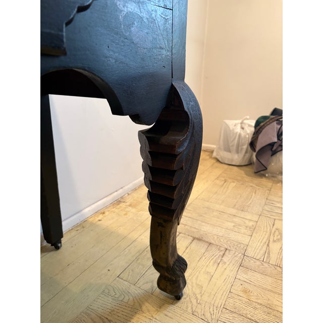 Chinoiserie Antique Console For Sale - Image 11 of 12