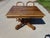 19th Century Square Walnut Pedestal Table For Sale - Image 10 of 18