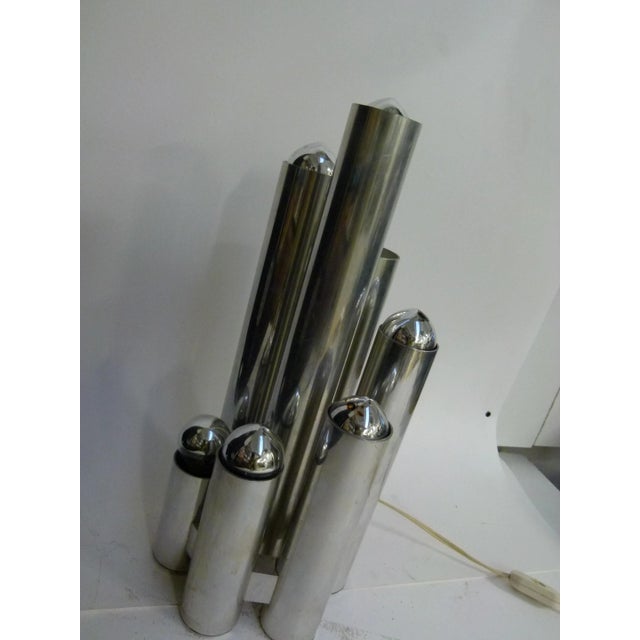 Organ Table Lamp from Sciolari, 1970s For Sale - Image 3 of 8