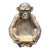 Vintage Bronze Monkey Sculpture For Sale