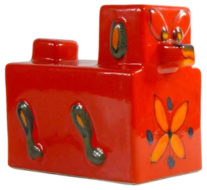 Mid-Century Italian Ceramic Money Box, 1970s