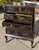 1920s Antique Chinoiserie Black & Gold Tall Chest of Drawers For Sale - Image 5 of 6