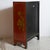 Antique Red Asian Cabinet For Sale - Image 4 of 10