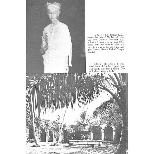 "Palm Beach: The Place, the People, Its Pleasures and Palaces" 1966 Ney, John For Sale - Image 12 of 13