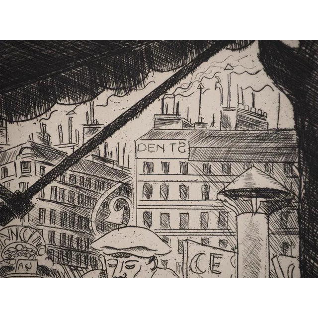 Pierre Falke, On the Terrace, Original Engraving For Sale - Image 6 of 7